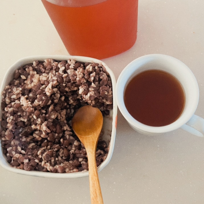 失敗しない!電気圧力鍋で発酵あんこ&あずき茶